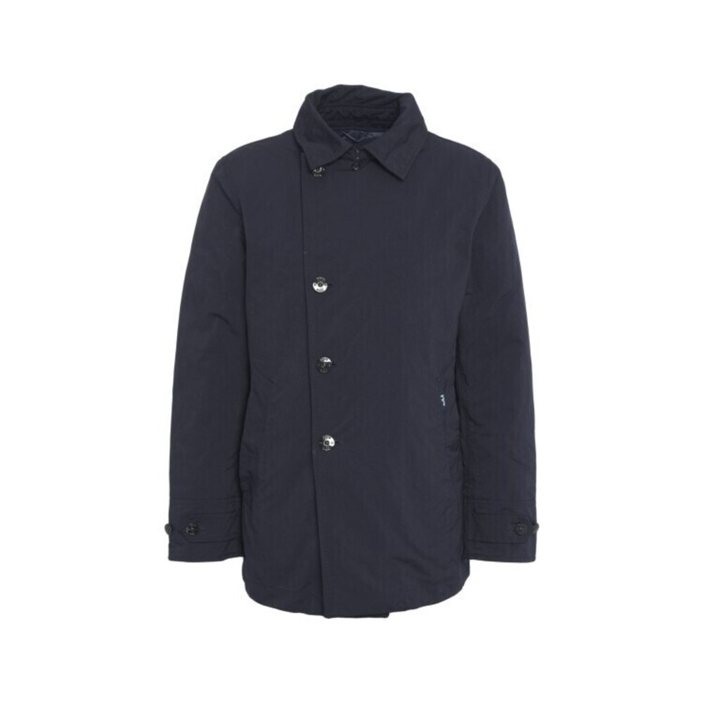 Add Classic Blue Peacoat With Double-Breasted Design - NWT